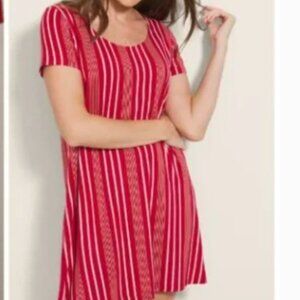 NWT Soma COOL NIGHTS Scoop Neck Short Sleeve Sleepshirt